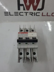 GUARANTEED! ABB 8A 400V 3-POLE CIRCUIT BREAKER S203-K8 - Picture 1 of 4