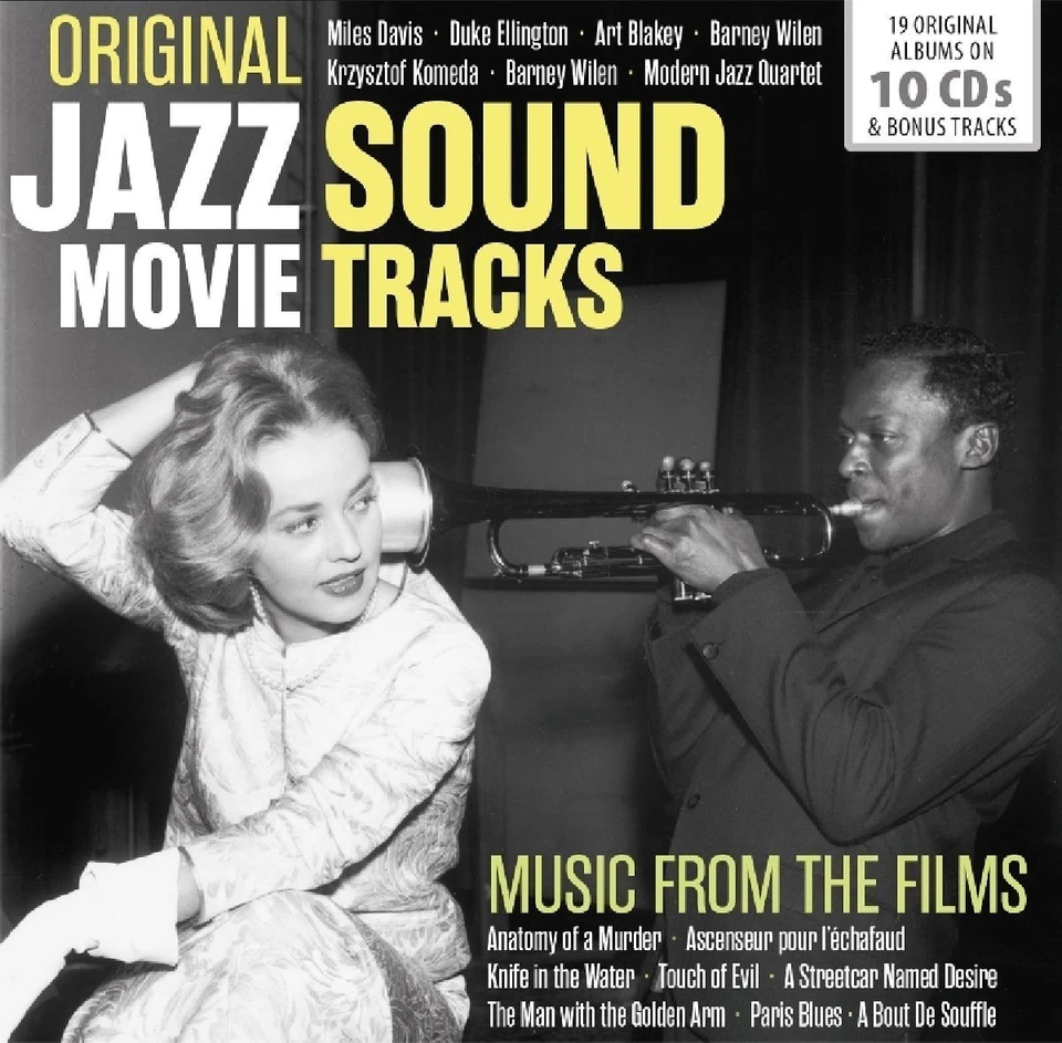 ORIGINAL JAZZ MOVIE SOUNDTRACKS - VARIOUS 10CD WALLET BOX SET 10 CD NEU  - Bild 1 von 1