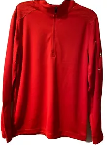 majestic 1/4 zip rosso tagliente pz. vedi foto - Foto 1 di 4
