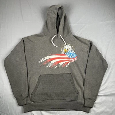 Vintage 90s Harley Davidson Women's Gray Sweatshirt Size L Glendale Arizona - Image 1 of 4