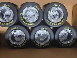 A Set of Goodyear Hotrod Ashtrays Great Condition Never Used - Picture 1 of 8