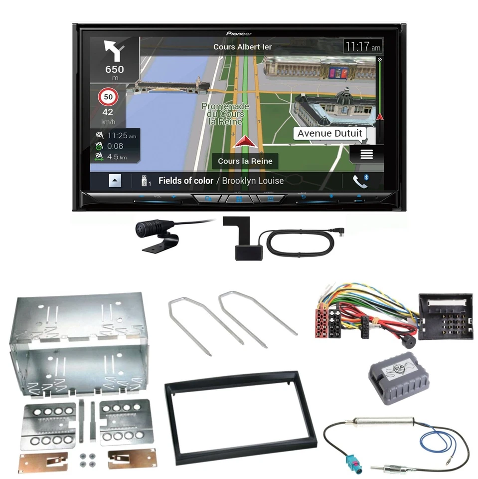 Pioneer AVIC-Z930DAB Navigation USB Einbauset für Peugeot 207 307 Partner Expert - Bild 1 von 1