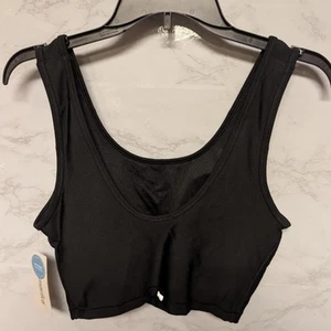 Marika Size Large Black Sports bra NEW removable padded cups full coverage NEW - Picture 1 of 6