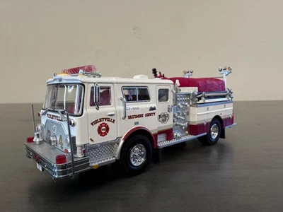1/64 Code 3- Mack Violetville FD- Engine 343- White - Image 1 of 4