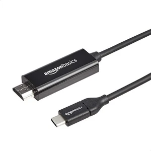 Amazon Basics Adattatore Cavo USB-C (Sorgente) a HDMI (Display) Thunderbolt 3 0,9 m - Foto 1 di 12