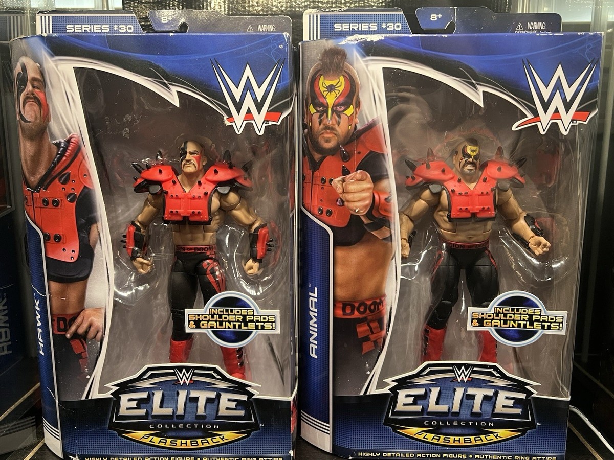 WWEフィギュアホークandアニマルリージョンオブドゥーム WWF WWE Legion Of Doom Road Warriors Hawk and Animal
