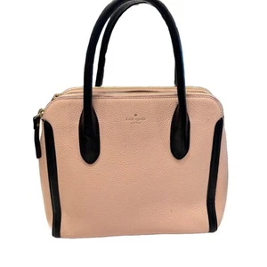 Kate Spade Caroline Queeney Pink Leather Handbag Purse Bag NEW - Picture 1 of 23