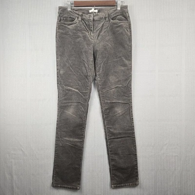 Eileen Fisher Womens Brown Corduroy Pants Size 4 Stretch - Image 1 of 4