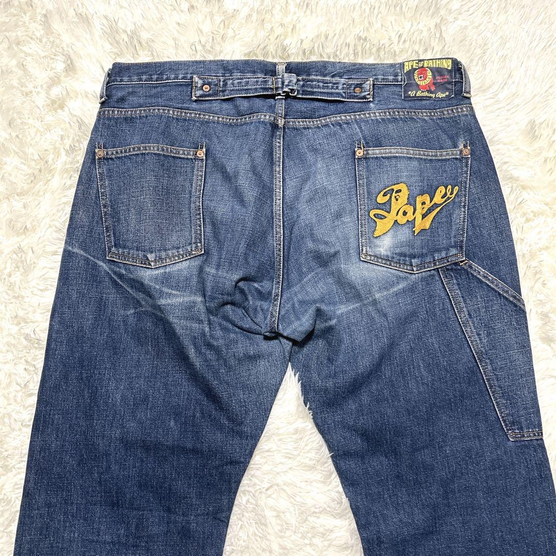 A bathing ape マイロ デニム XXXL A Bathing Ape Jeans for Men in 32 Inseam for sale | eBay