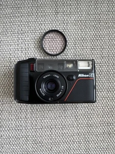 Nikon L35 AF3 35mm Film Point And Shoot Camera Black Film Tested AF3 #1 - Picture 1 of 7