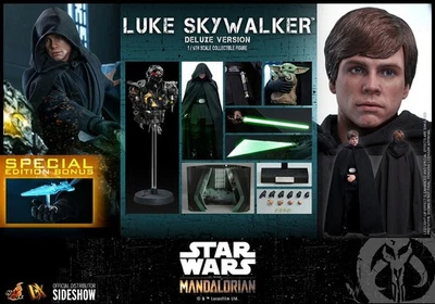 Hot Toys DX23 1/6 STAR WARS MANDALORIAN LUKE SKYWALKER Deluxe Special Exclusive - Image 1 of 4