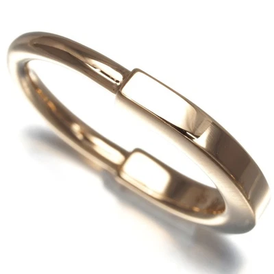 Auténtica Tiffany&Co. Anillo Cerradura US5 Oro Rosa 750 18K Foto 1 de 4