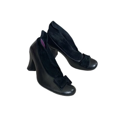 Zapatos licencia poética arco mujer tacones negros talla 7,5 EE. UU. 38,5 EUROS Foto 1 de 4