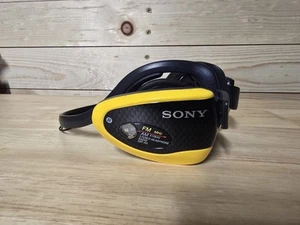 SONY SRF-H5 Sports Walkman AM/FM Stereo Headphone Radio Mega Bass Tested Working - Picture 1 of 8