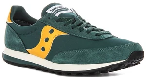 Zapatillas Para Hombre Saucony De Lona De Ante Completa En Verde UK 7 - 12 - Imagen 1 de 6
