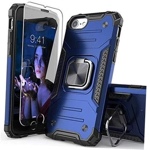 for iPhone SE 2020 Case with Screen Protector,Shockproof Drop Test Cover with - Picture 1 of 7