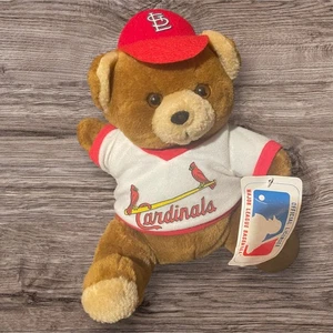 Vintage St. Louis Cardinals MLB Teddy Bear Stuffed Animal Plush Toy - Picture 1 of 8