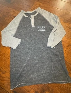 BILLY JOEL dünnes Henley-Hemd im Raglan-Stil I Go To Extremes Herren Xl - Bild 1 von 3