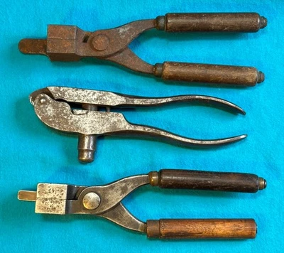 Herramienta de recarga vintage, 3 moldes de bala Winchester para reparación, restauración Foto 1 de 4