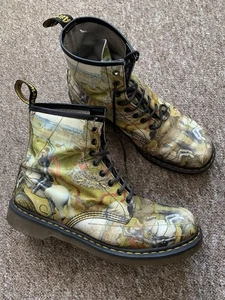 Botas Dr Marten George y el Dragón Reino Unido 12 Edición Rara 1460 Documentos Ver Detalles - Imagen 1 de 10