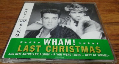 WHAM - LAST CHRISTMAS CD MAXI SINGLE IMPORT (1984/1992 SONY) VGC GEORGE MICHAEL - Image 1 of 3