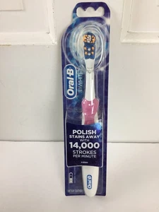 Oral-B 3D White Battery Powered Electric Toothbrush New Sealed - Picture 1 of 7