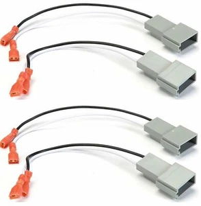 2 Metra 72-5512 Ford 89 - Up Speaker Plugs Connects To Factory Speaker Harness - Picture 1 of 2