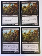 4x Knucklebone Witch NM/SP [Lorwyn] Mtg Magic Free Tracking!