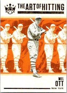 2021 Panini Diamond Kings The Art of Hitting Mel Ott New York Giants #AOH-5