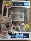Funko pop Sark #490 Vinyl Figure Glows in the Dark Disney: Tron Vaulted