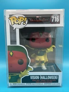 Funko Pop! Vision #716 (Halloween) Marvel WandaVision New in Box w/ Protector - Picture 1 of 2