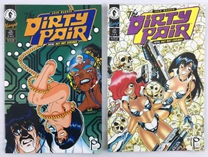 Dirty Pair, The: Fatal but Not Serious # 1 +2 NM-/NM Dark Horse, Adam Warren - Picture 1 of 8