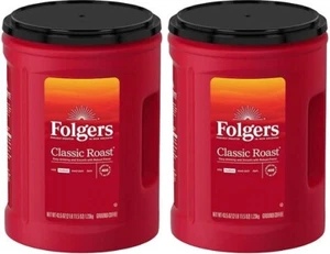 Folgers Classic Roast Ground Coffee (43.5 oz.) (Pack of 2) - Picture 1 of 2