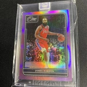 James Harden/6 FOTL rosa Panini One and One umhüllt 76ers Clippers 21-22 - Bild 1 von 3