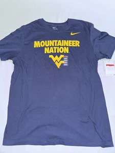 West Virginia Mountaineers Nike Dri-Fit Short Sleeve T Shirt Mens Size Large NWT - Picture 1 of 5