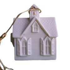 LENOX 1989 VILLAGE CHURCH CHRISTMAS VILLAGE ORNAMENT MADE In USA NEW IN BOX