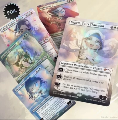 IN HAND! MTG Secret Lair - LI’L’ER WALKERS Foil Edition - Hasbro Pulse NEW! - Image 1 of 3