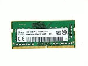 HP L47726-001 SK Hynix 16GB 1Rx8 PC4-3200AA DDR4 Laptop Memory HMAA2GS6CJR8N-XN - Picture 1 of 3