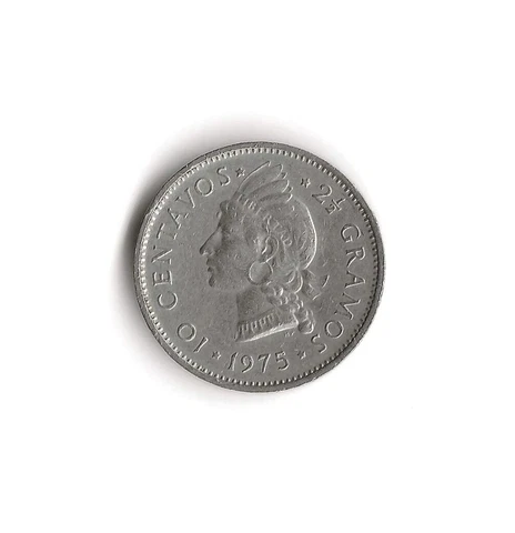 1975 Dominicana - 10 Centavos - 566 Cover