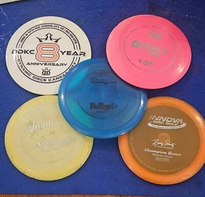 Disc Golf Discs Set Of 5 - Picture 1 of 1