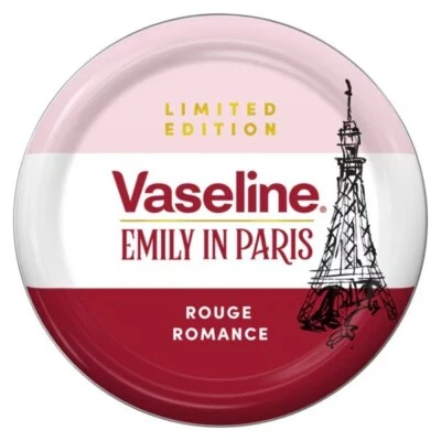 Vaseline Emily in Paris Lip Balm Tin 20g, Limited Edition Rouge Romance Emily
