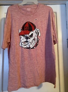 georgia bulldogs t shirt red - Picture 1 of 2