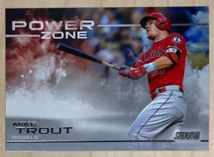 MIKE TROUT - 2019 Stadium Club POWER ZONE #PZ-2 - LOS ANGELES ANGELS - Picture 1 of 2