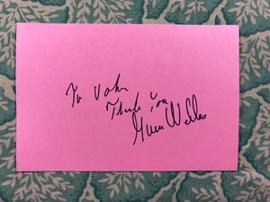 Gwen Welles - Nashville - Desert Hearts - California Split - Autograph 1978 - Picture 1 of 2