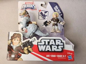 Star Wars Galactic Heroes Han Solo and TaunTaun Action Figure Toy Hasbro - Picture 1 of 4