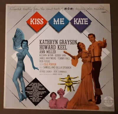Kiss Me Kate Recorded from Sound Track of MGM's Musical by MGM 33rpm VINYL LP - Image 1 of 3