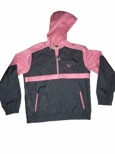 Vintage 80er 90er seltene Puma Windbreaker Color Block Trainingsjacke - Bild 1 von 6