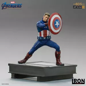 IRON STUDIOS CAPTAIN AMERICA 2012 BDS ART SCALE 1/10 ENDGAME - Imagen 1 de 1