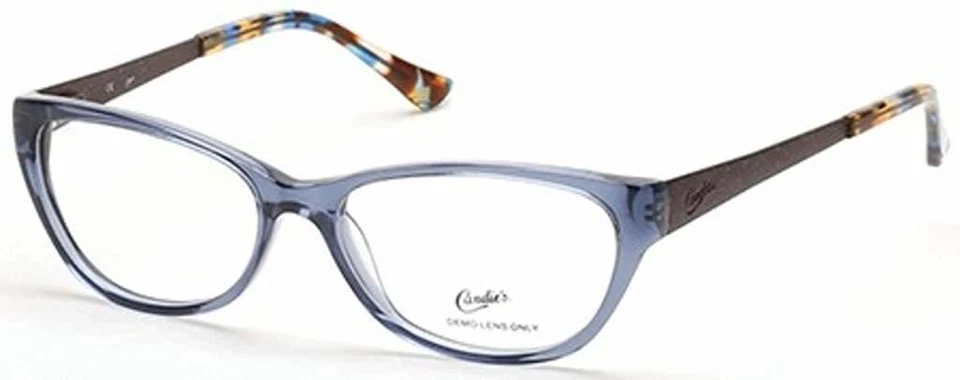 Candies Designer Reading Glasses CA0117-086-53mm in Crystal Blue Marble Tortoise - Image 1 of 1