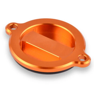 Cubierta de tapa de filtro de aceite CNC Billet para KTM 690 Duke 2008-2018 Enduro R 2008-2021 Foto 1 de 4